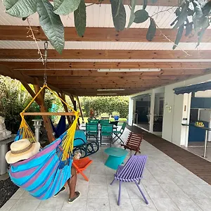 Hébergement de vacances Les Bienheureux - Piscine, Hamak, Terrasse, Anse-Bertrand